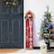 Glitzhome® 42" "Merry Christmas" Wood Barn Porch Sign